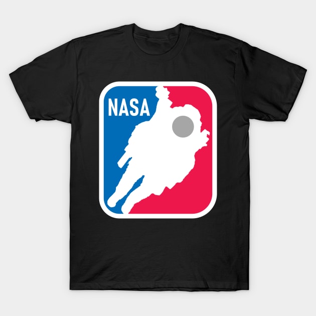 NASA NBA-Style Logo T-Shirt by IORS